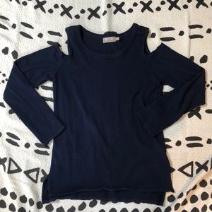 Nation Cold Shoulder Light Sweatshirt